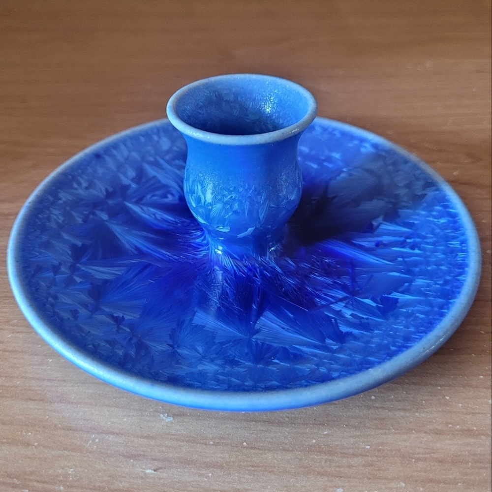 Greek Pottery Candleholder